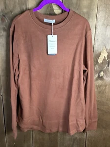 Fantaslook Brown Sweatshirt Women’s Size Medium - Picture 1 of 3