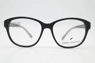 Brille DANIEL HECHTER DHE 712 Schwarz Gold Oval Brillengestell eyeglasses Neu