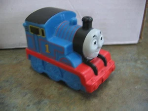 THOMAS and Friends CHUNKY SOFT BLUE ENGINE Toddler TOMY 3 1/2" LONG SQUEEZABLE - Picture 1 of 1