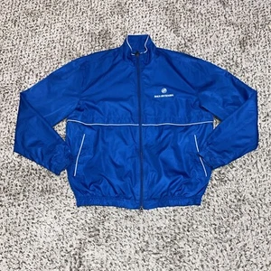 Chaqueta cortavientos Callaway Golf Serie X pequeña cremallera completa azul Buick Invitational - Imagen 1 de 7