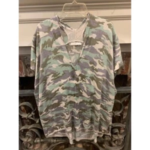 Karlie camouflage camo Vneck shirt women’s size XL (N) - Picture 1 of 5