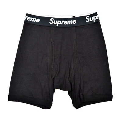 Calzoncillos boxer Supreme X Hanes negros Foto 1 de 2