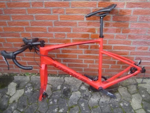 Rennrad Rahmen - Argon 18 Kryptoncs RH52 rot mit ROTOR UNO Gruppenteilen!TOP! - Bild 1 von 23