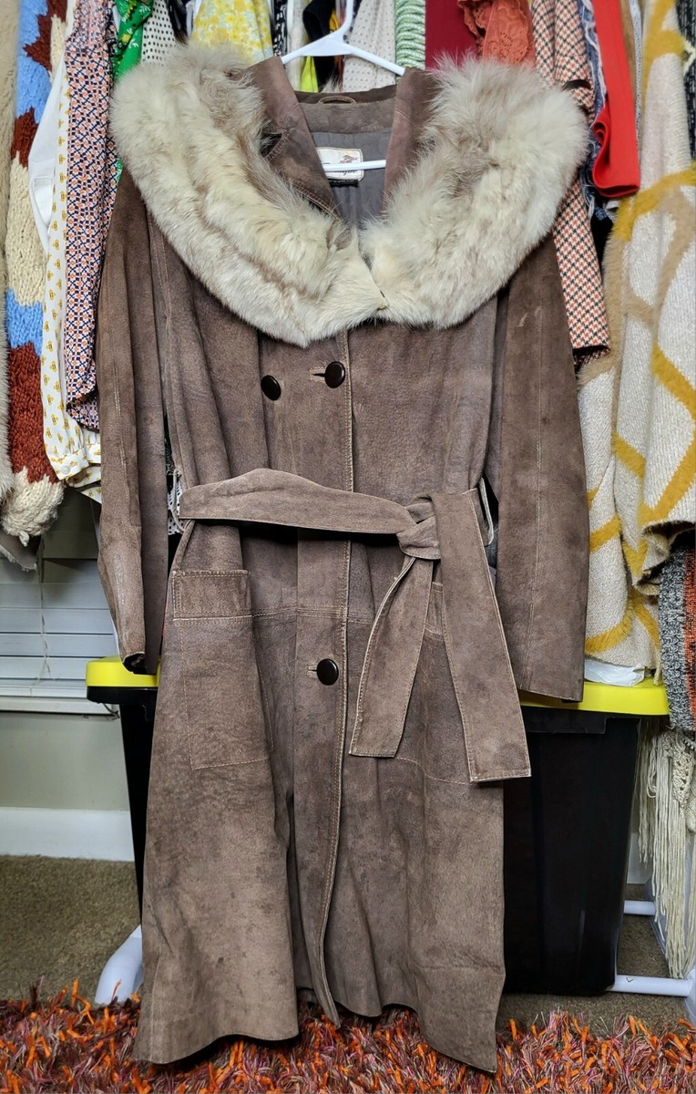 Coyote Fur Coat Vintage Coats, Jackets & Vests for Women for