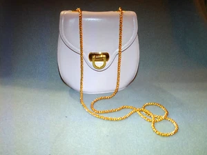 Frenchy of California- Pink Leather Evening Bag - Picture 1 of 3