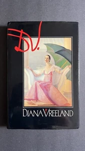 D.V. Diana Vreeland 1984 First Edition Hardcover DV. - Picture 1 of 9