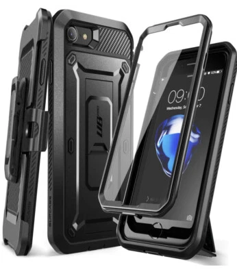 iPhone 7 / 8 / SE 2020 Case NEW SUPCASE UBPRO Rugged Cover Kickstand Screen Pro  - Image 1 of 4