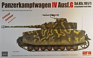 RFM5053 RYE Field MODEL Panzer IV Ausf.G w/ workable track links Bausatz 1:35 - Bild 1 von 3