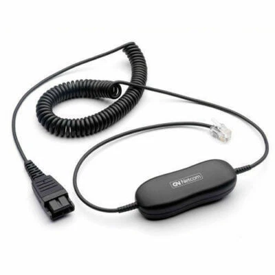 Jabra Smart Cord for QD Headsets use with Allworx Cisco Nortel Polycom NEC MITEL - Image 1 of 2