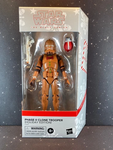 2022 Star Wars Black Series 6 inch Phase 2 Clone Trooper Holiday Edition C 8/9 Cover