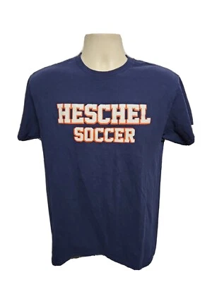 The Heschel School Soccer Adult Medium Blue TShirt - Image 1 of 4