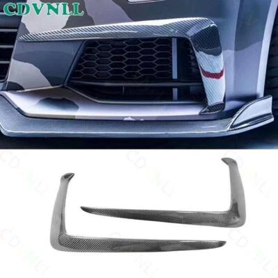 Parachoques delantero exterior de fibra de carbono seco para Audi TT 2016-2023 2* Foto 1 de 3