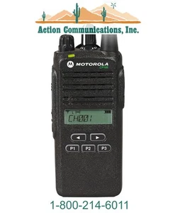 NEW MOTOROLA CP185, VHF 136-174 MHZ, 5 WATT, 16 CHANNEL DISPLAY TWO WAY RADIO - Picture 1 of 2