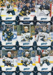 JONAS JOHANSSON +8 OTHER SABRES PLAYERS-'20-21 UPPER DECK MVP 9 CARD TEAM SET - Picture 1 of 11