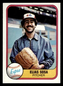 Fleer #151 Montreal Expos 1981 Elias Sosa - Imagen 1 de 2
