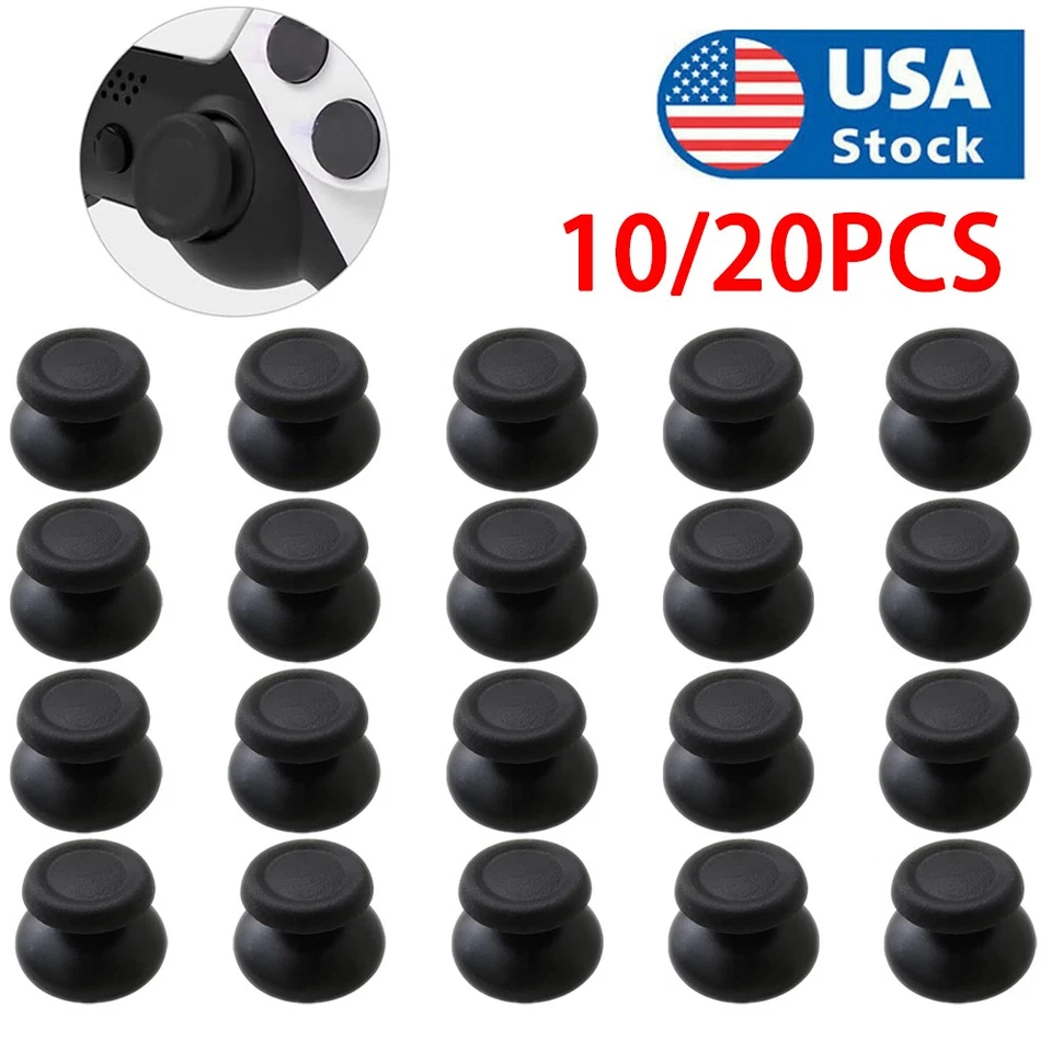 20 PIEZAS Para Controlador PS4 Joystick Tapas Analógico Pulgar Agarre Cubierta Repuesto Foto 1 de 4