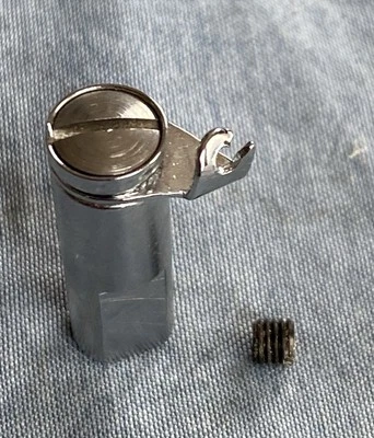 OEM Necchi Alco Japan Sewing Machine Thread Tension Bobbin Guide, Metal - Image 1 of 4