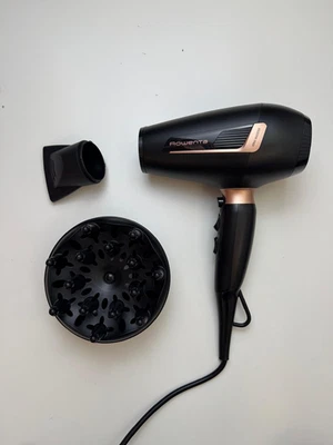 Rowenta CV8830 Pro Expert Haartrockner 2200 W Ionen Styling Zubehör Schwarz - Bild 1 von 4