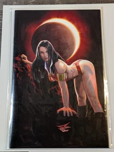 VAMPIRELLA DARK REFLECTIONS #1 RON LEARY VIRGIN EXCLUISVE Dynamite Comics NM - Picture 1 of 1