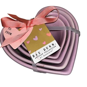 Rae Dunn Lavender Heart Measuring Cups Set of 4 – Artisan Collection by Magenta - Picture 1 of 4
