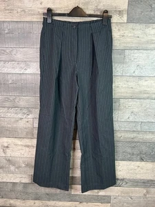 Pantalon Free People Tyler taille XS noir à rayures jambe droite - Photo 1/8