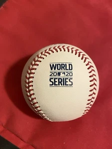 (1) OFICIAL RAWLINGS 2020 SERIE MUNDIAL BÉISBOL LOS ANGELES DODGERS TAMPA RAYS - Imagen 1 de 4