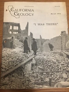 California Geology Bulletin March 1974 “I Was There” - Picture 1 of 11