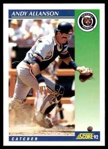 Andy Allanson Detroit Tigers 1992 puntuación #537 - Imagen 1 de 2