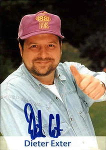 SR 1 Europawelle Radio TV Autogrammkarte Autogramm handsigniert DIETER EXTER - Bild 1 von 2