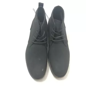 NEU Perry Ellis Portfolio Chelsea Stiefel Größe 10 runde Spitze zum Überziehen Herren - Bild 1 von 9