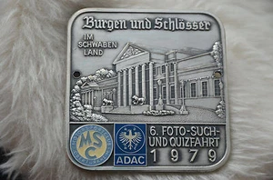 Oldtimer Plakette, 6. Quizfahrt Burgen und Schlösser im Schwabenland, 1979! - Bild 1 von 5