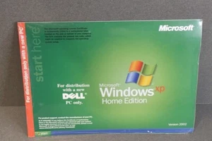 WINDOWS XP Home Edition Version 2002 Microsoft SEALED -DELL ONLY** NEW - Picture 1 of 1