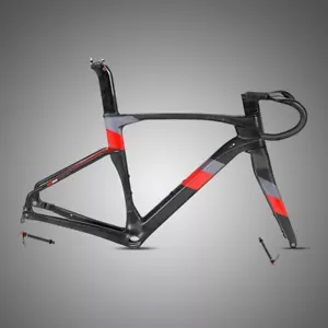 Carbon Road Bike Frame Disc Brake 700C 12*142mm XC Bicycle Racing Framesets - Picture 1 of 32