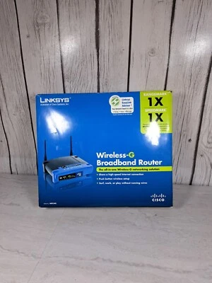 Linksys Wireless-G 2.4gh Broadband Router WRT54G Pre Owned  - Image 1 of 4