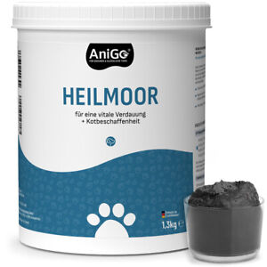 AniGo Heilmoor für Hunde 1,3kg, Heilerde, Moor, Optimale Verdauung & Magen-Darm