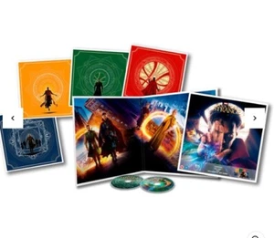 Marvel Doctor Strange Big Sleeve Edition Blu Ray & DVD 12" ART CARDS New Sealed - Picture 1 of 1