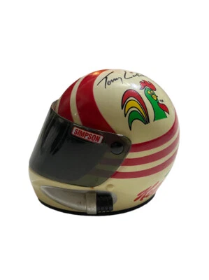Mini Casco Simpson Signature Edition Terry Labonte Kelloggs Carrera Réplica NASCAR Foto 1 de 4