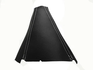 Weiß Faden Echtleder Schaltmanschette Schaltsack Für HONDA CIVIC VI 1995-2001 - Bild 1 von 1