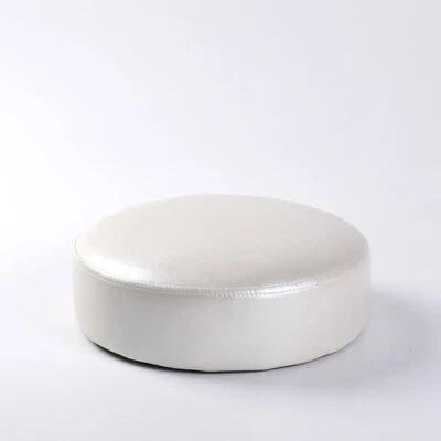 Скамейки для ног искусственная кожа деревянные османская гостиная спальня круглые маленькие пуфы - Изображение 1 из 4