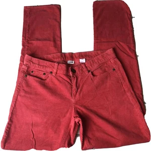 J Crew City Fit Womens Size 27 Corduroy Pants Salmon Coral Pink Stretch K18 - Picture 1 of 4
