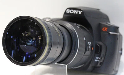 HD  Fisheye Lens For Sony Alpha Sony a7 III Mirrorless Camera with 28-70mm Lens - Image 1 of 4