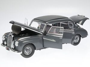 Mercedes 300 1952 oscura gris coche en miniatura 183591 Norev 1:18