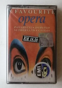 Favourite Opera Pavarotti Domingo Rare Malaysia Cassette Tape Brand New Sealed - Picture 1 of 3