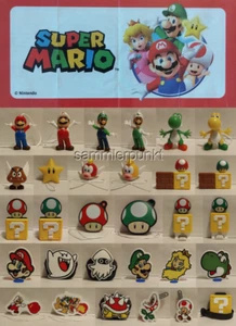 NEU**EINZELINHALT/VARIANTE + BPZ Ihrer Wahl aus Super Mario 2 / Kinder Joy**NEU - Bild 1 von 33