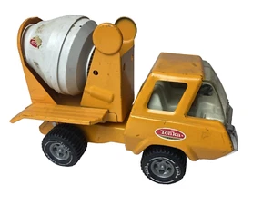 Vintage 70er Jahre gelb Tonka Zementmischer LKW 5 Zoll Long Made in USA - Bild 1 von 5