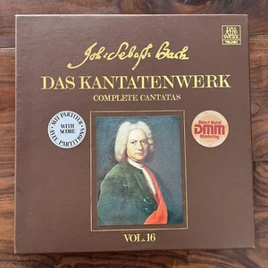 J. S. Bach Das Kantatenwerk Complete Cantatas Vol 16 2xLP Box Set 1976 Teldec - Picture 1 of 8