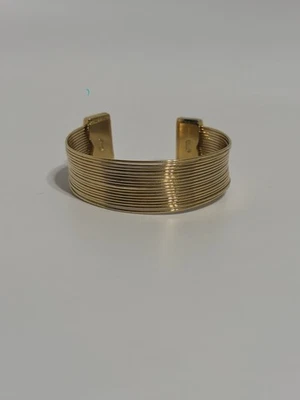 Brazalete de alambre de oro Christian Dior de John Galliano de colección Foto 1 de 4