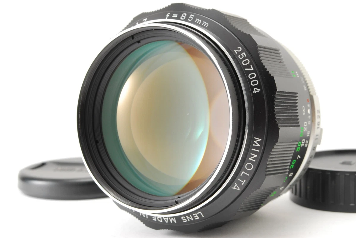 【美品】ミノルタ MC-ROKKOR PF 85mm F1.7 後 201 Minolta Rokkor PF 85mm Camera Lenses for sale | eBay