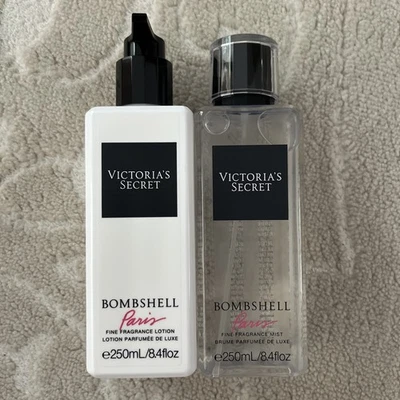 Victoria's Secret BOMSHELL PARIS тела туман и аромат лосьон оба 8,4 унций новый - Изображение 1 из 2