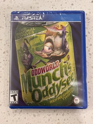 Oddworld Munch’s Oddysee (PS Vita, 2014) Limited Run Games New Sealed - Image 1 of 3